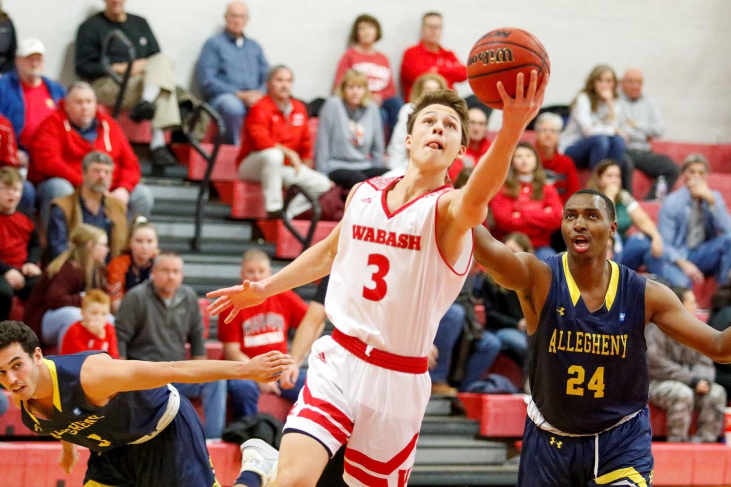Jack Davidson leaves Wabash College as it’s All-Time leading scorer with 2,464 career points, a two-time academic first-team All-American and two time North Coast Athletic Conference Player of the Year. Davidson can now put the cherry on top with the Jostens Trophy as the best player in all of Division III.